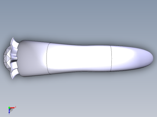 戒指3d模型俯视缩略图
