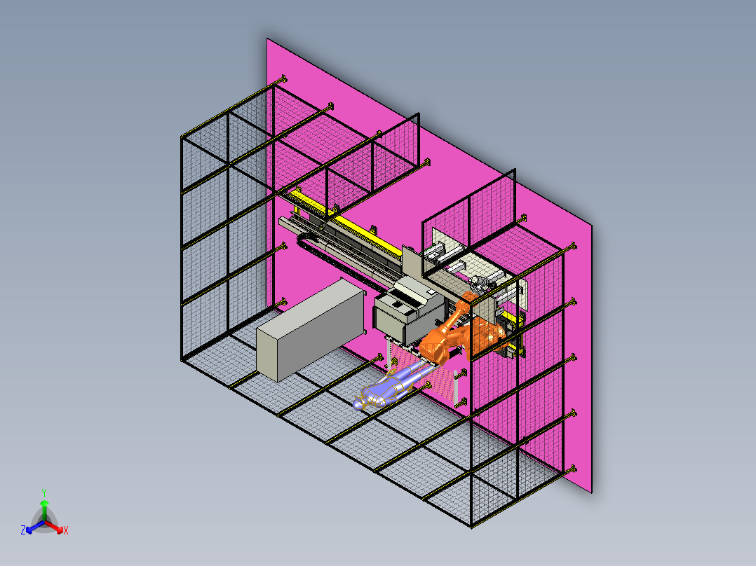 钢板坡口自动化打磨项目