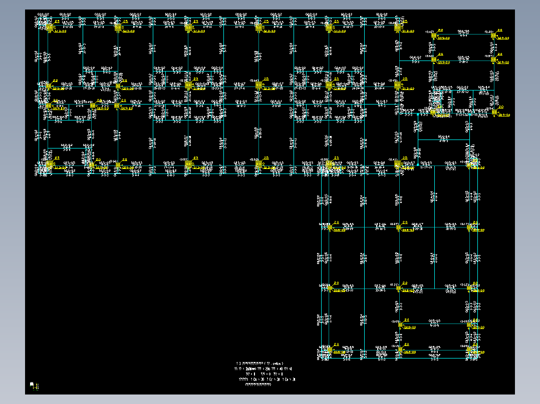 【五层】7144平米局部三层技工实验楼（计算书、部分建筑结构图）