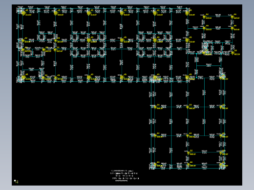 【五层】7144平米局部三层技工实验楼（计算书、部分建筑结构图）