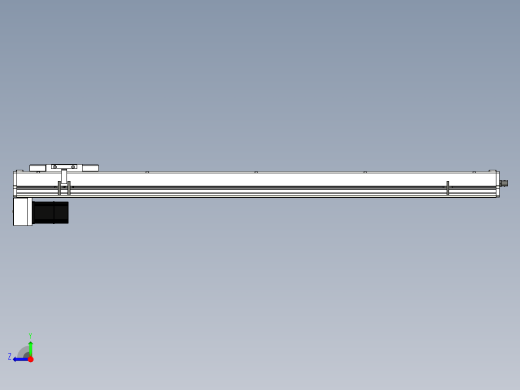 Toyo东佑达直线模组-ECH14-1050-BM-200W右视缩略图