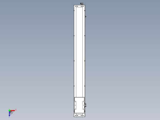 Toyo东佑达直线模组-ECH14-1050-BM-200W俯视缩略图