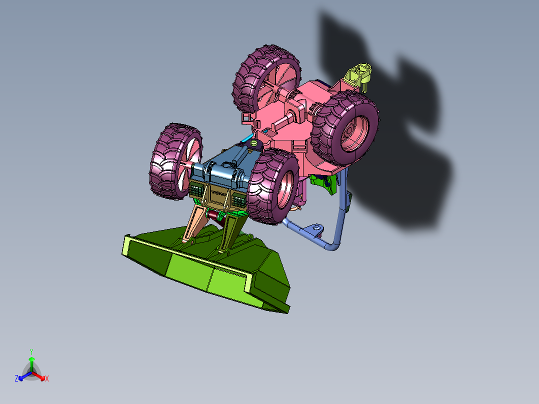 土方工程运输混凝土前置翻斗车