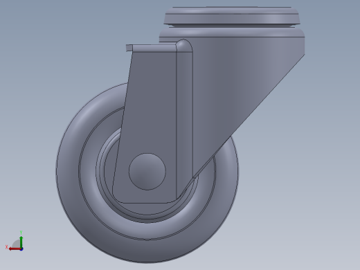 标准脚轮-WH-5073-76 3in SWIVEL BOLT HOLE MOUNTING H=104后视缩略图