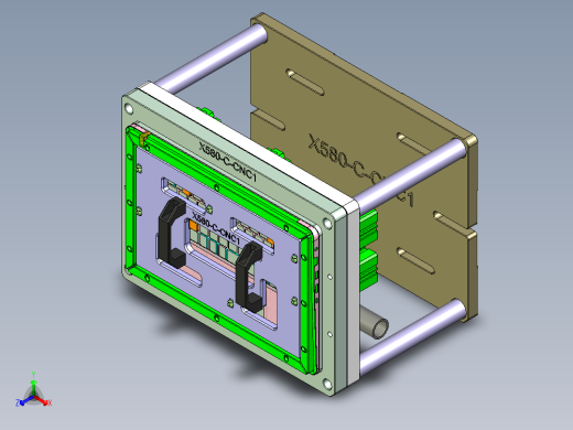 X580-C-CNC1-1228正等轴测缩略图