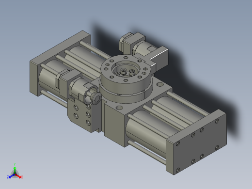 旋转气爪PRY80S-180正等轴测缩略图