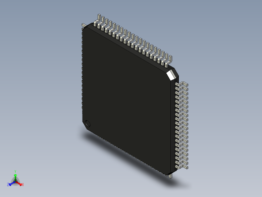 元器件3D封装TQFP80_FPT-80P-M15192主视缩略图