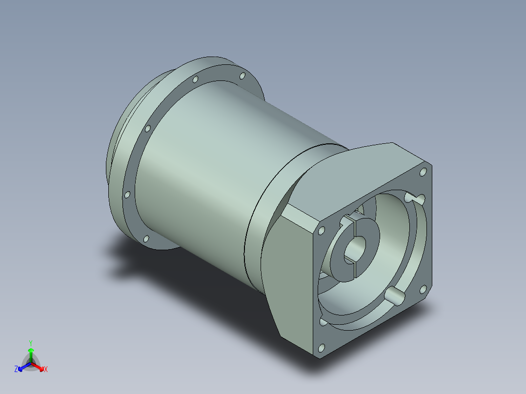 直齿PLH120-L3 22-110-145-M8.stp主视图