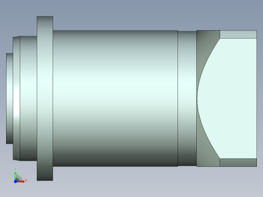 直齿PLH120-L3 22-110-145-M8.stp前视缩略图