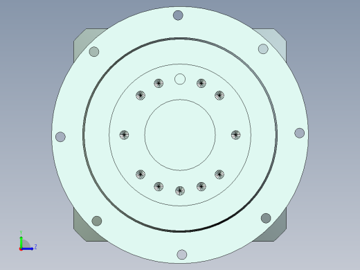 直齿PLH120-L3 22-110-145-M8.stp左视缩略图