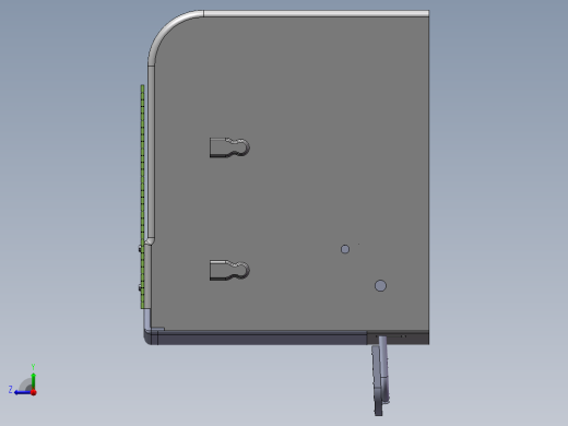 家用垃圾处理器设计含SolidWorks三维模型CAD说明书634833右视缩略图