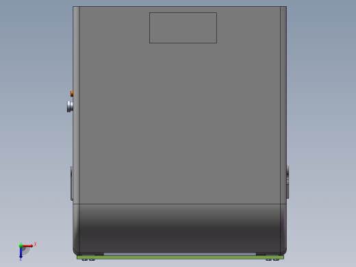 家用垃圾处理器设计含SolidWorks三维模型CAD说明书634833俯视缩略图