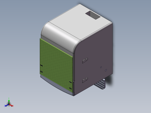 家用垃圾处理器设计含SolidWorks三维模型CAD说明书634833正等轴测缩略图