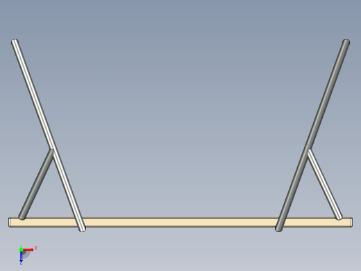 可折叠桌子俯视缩略图