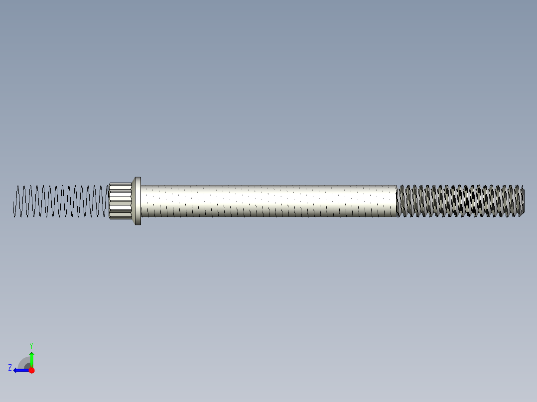 1-4in-20 3long 12-point screws.x_t右视图