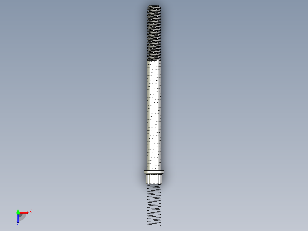 1-4in-20 3long 12-point screws.x_t俯视图