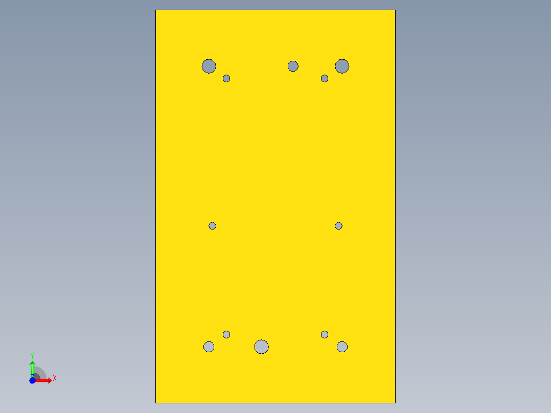 Z581C-笔记本CNC工装夹具三维模型CNC1-2前视图