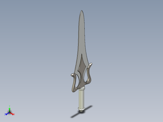 剑、宝剑(104)正等轴测缩略图