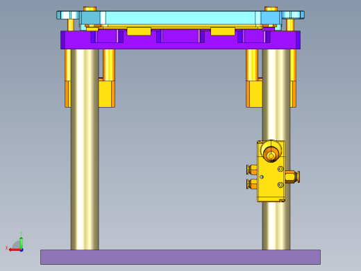 DIDK-CNC1笔记本CNC工装夹具三维模型后视缩略图