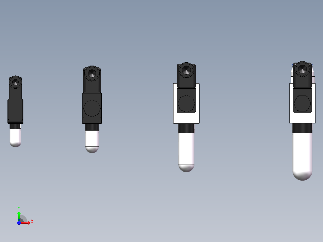 管件接头、螺纹接头、三通(101)前视图