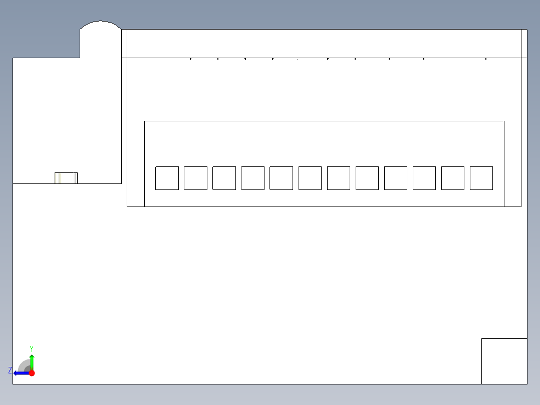 西门子电气 6ES7 212-1BB23-OXB8右视图