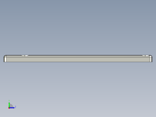 铝合金线槽端盖左视缩略图