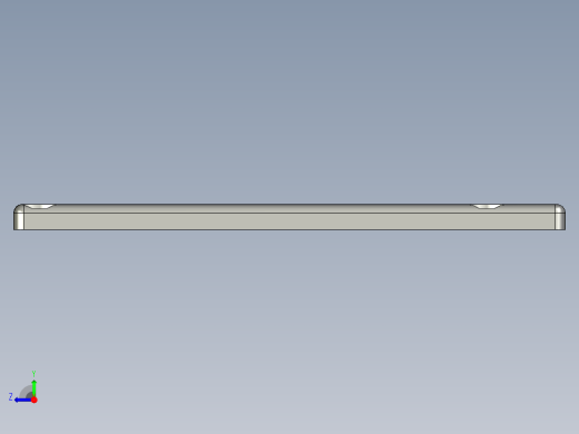 铝合金线槽端盖右视缩略图
