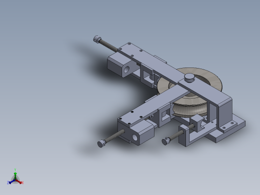 A0002513-冷弯管工具 (0 - 280) 度正等轴测缩略图