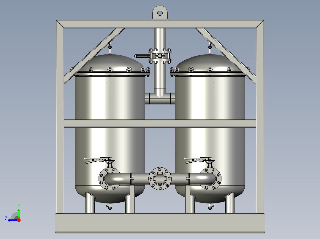 A2003952-水过滤装置右视图
