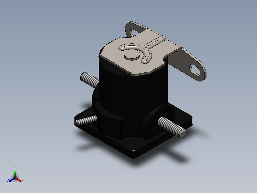 A3004276-Quickcar 50-430 启动继电器正等轴测图