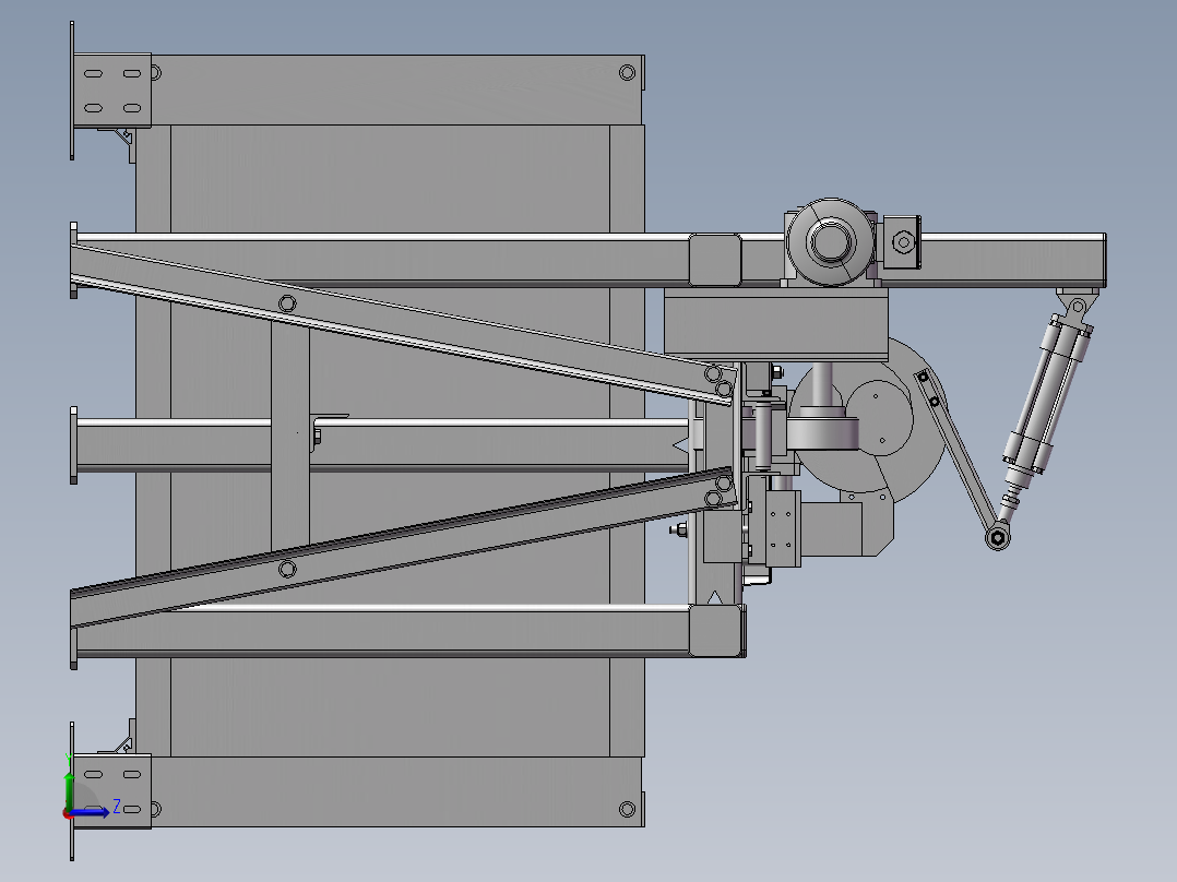 自动定长切割机设计 883063左视图