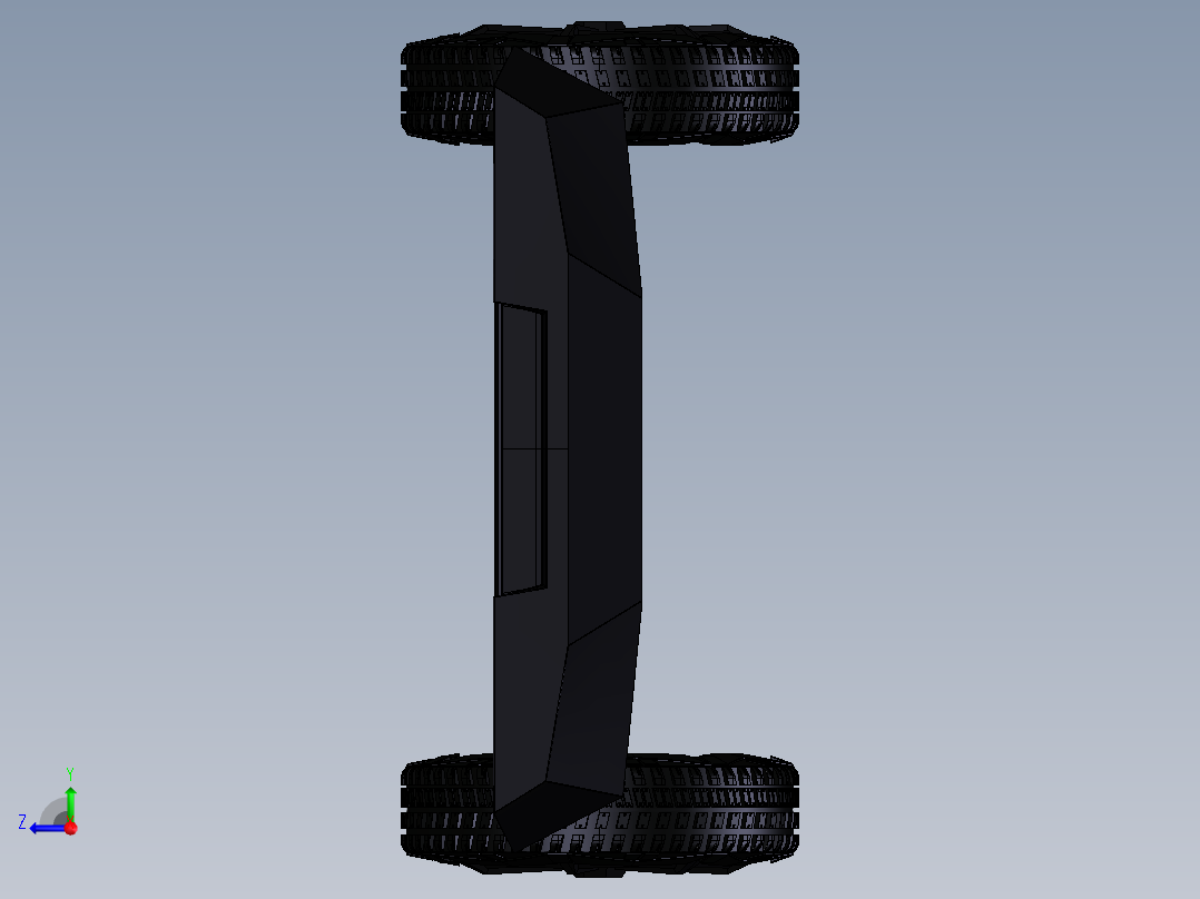 特斯拉赛博   Catia右视图