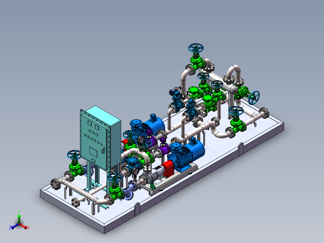 变频恒压供水装置 998609