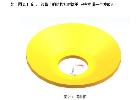 锥形碗形垫片的冲压模具设计-复合模含8张CAD图