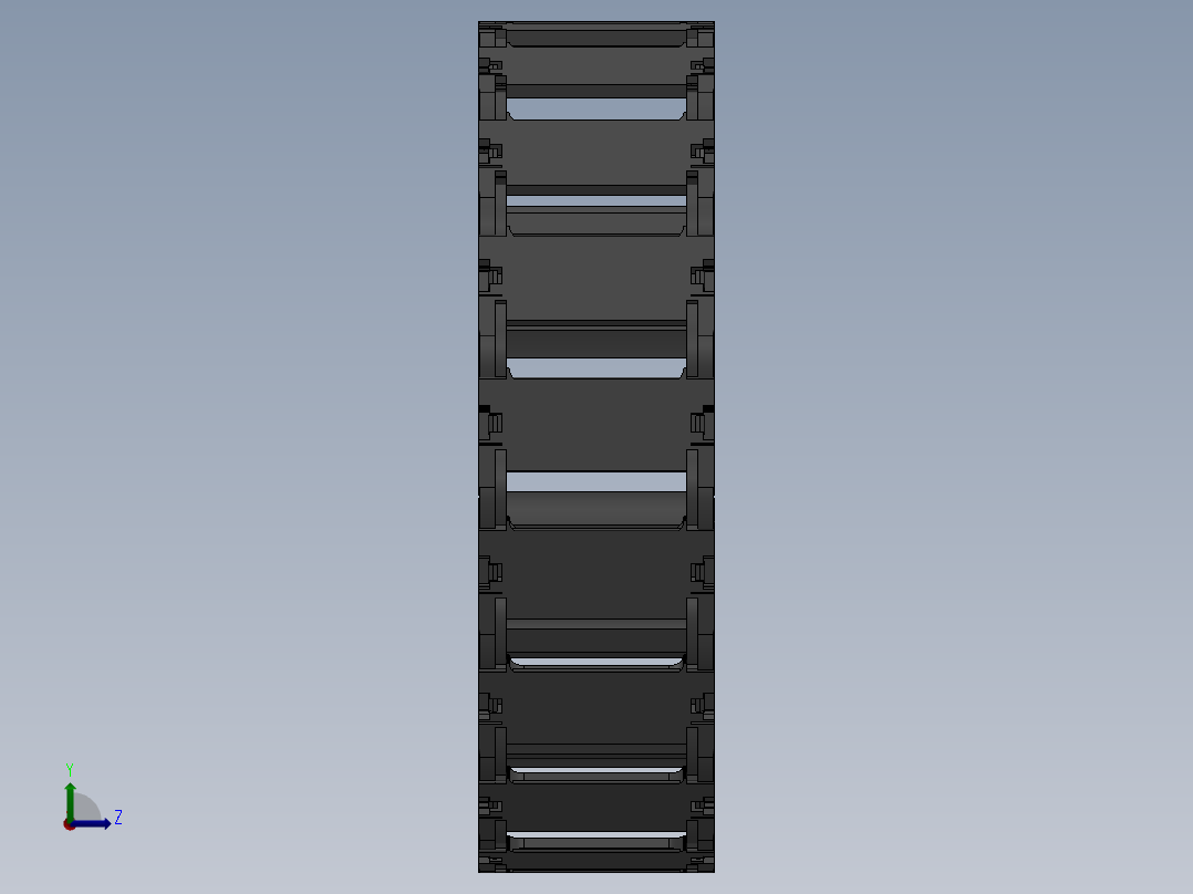 拖链MPSPS2550_100_43_S左视图