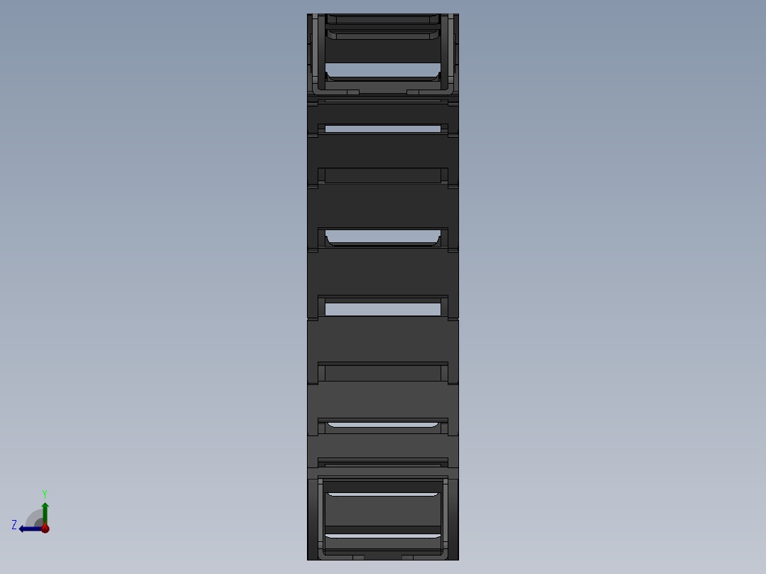 拖链MPSPS2550_100_43_S右视图