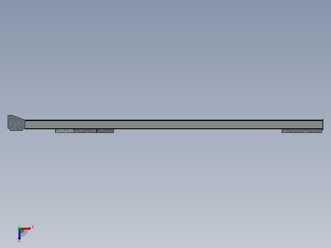 钢结构FPPM12C-PF05-P01Z俯视图