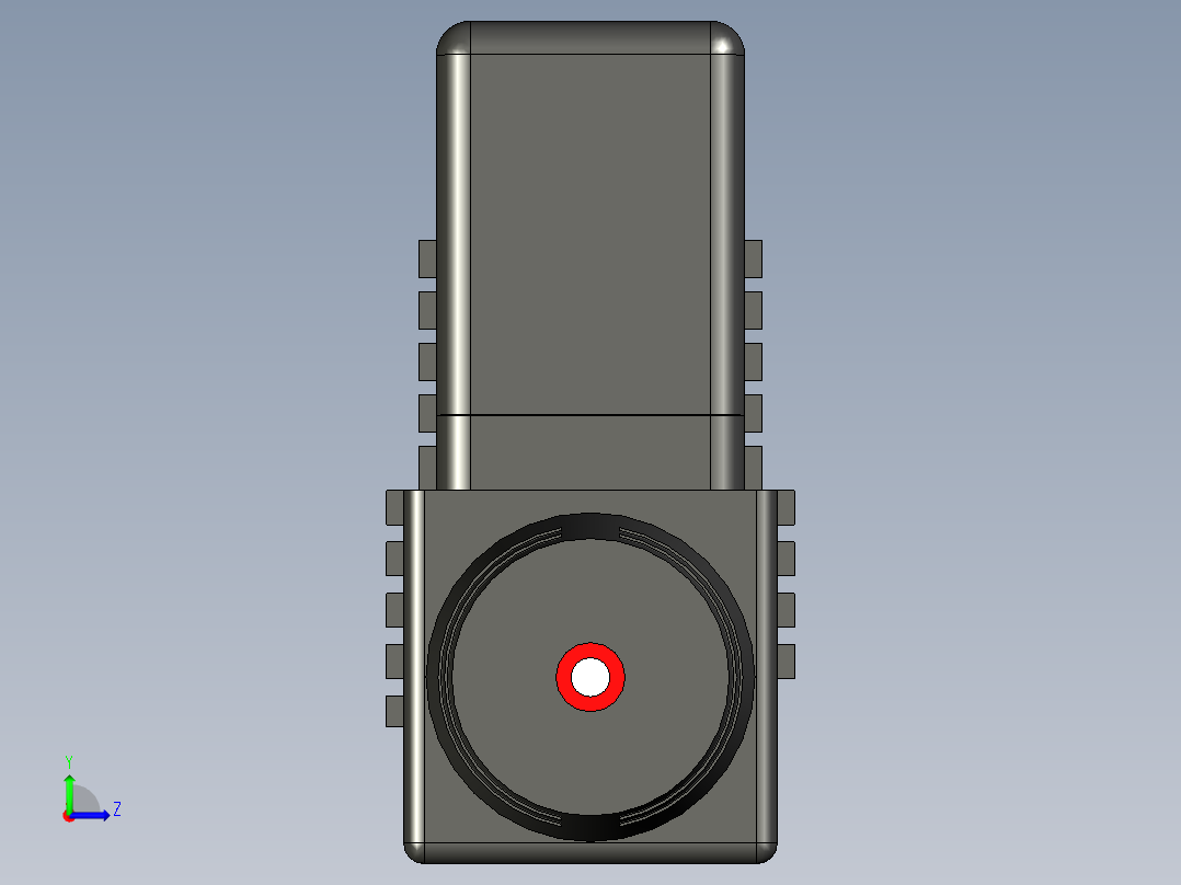 内嵌保险丝座15A-16AWG瓦特左视图