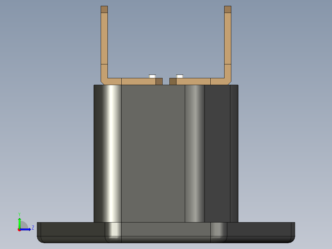 AC电源插座61左视图
