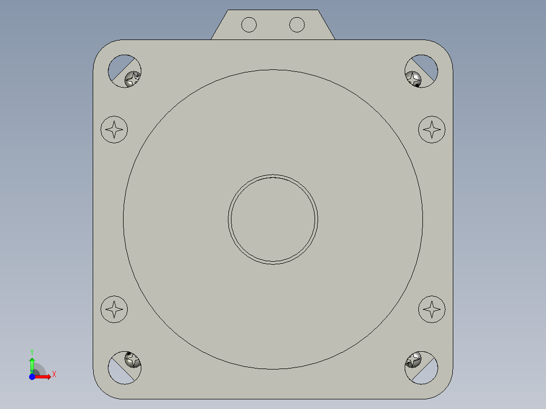 60系列伺服电机转矩0637前视图