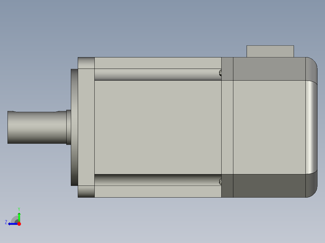 60系列伺服电机转矩0637右视图