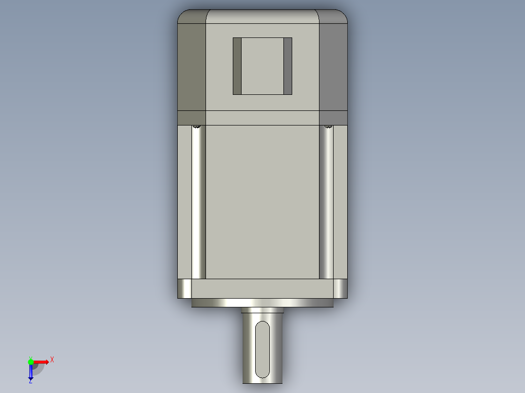 60系列伺服电机转矩0637俯视图