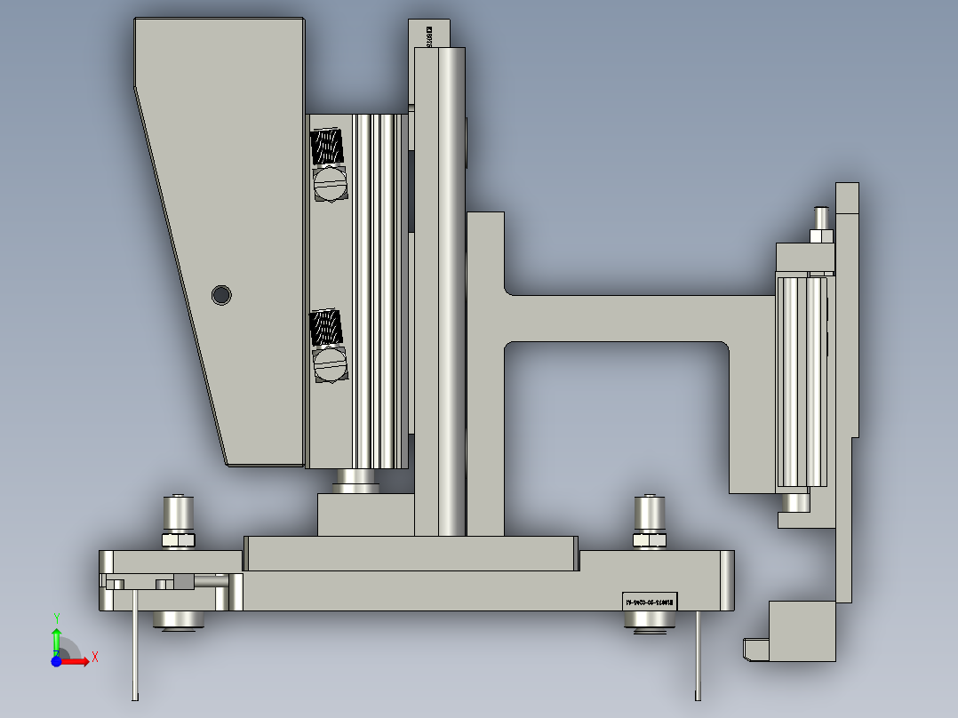E18074-20-0200-A1左进料HSG顶升前视图