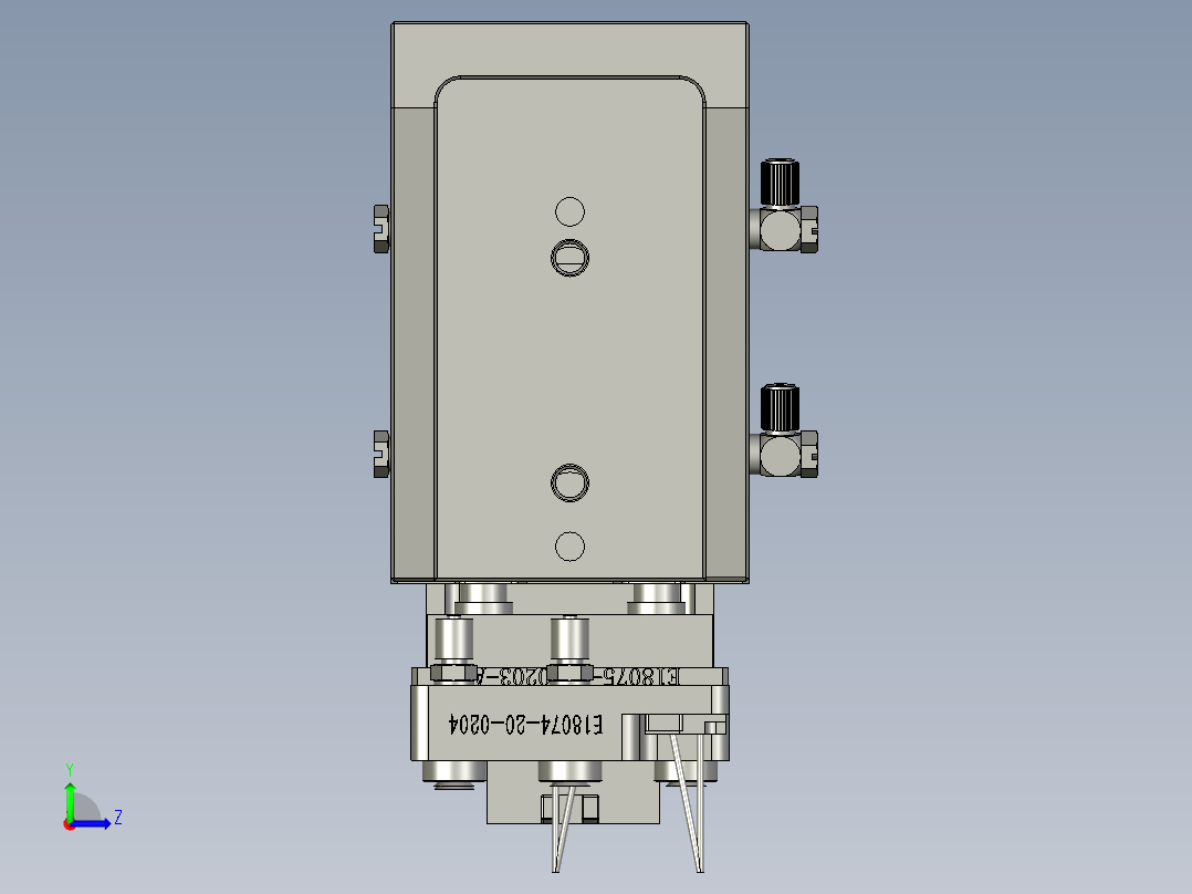 E18074-20-0200-A1左进料HSG顶升左视图