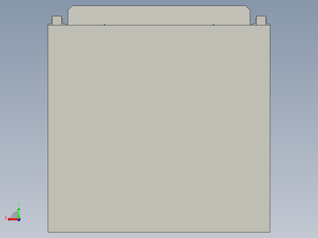 登车桥最高斜视图后视图