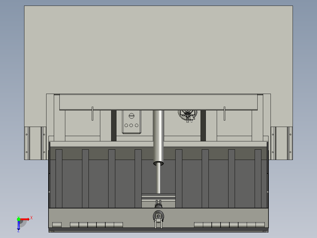 登车桥最高斜视图俯视图
