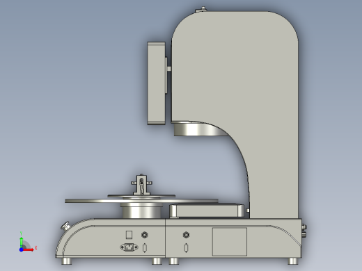 玻璃圆盘拍照机前视缩略图