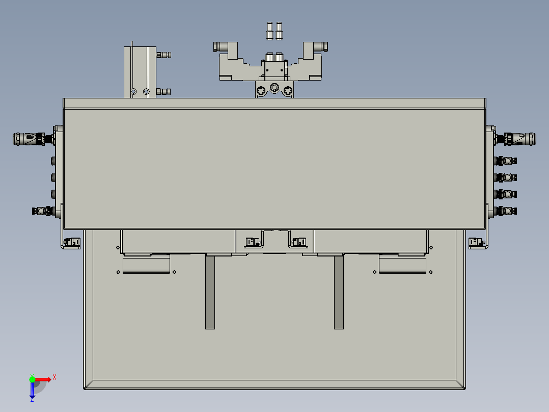 S030-03-00NG排料抽屉俯视图