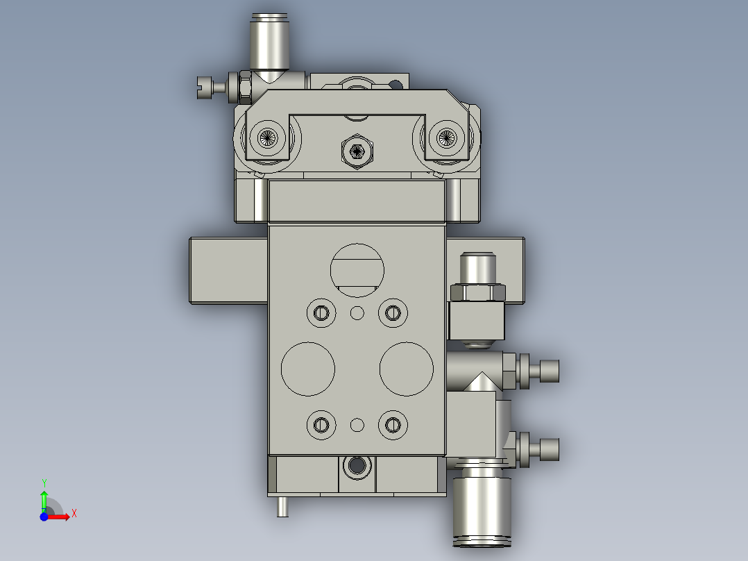CYBM-07-E100A-脱料机构前视图