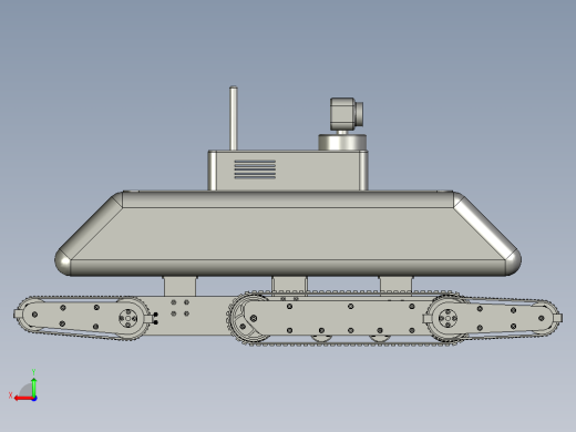 履带式移动智能摇臂摄像设备后视缩略图